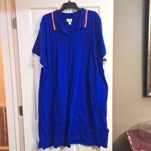 NWOT Ava & Viv Collared Midi Dress